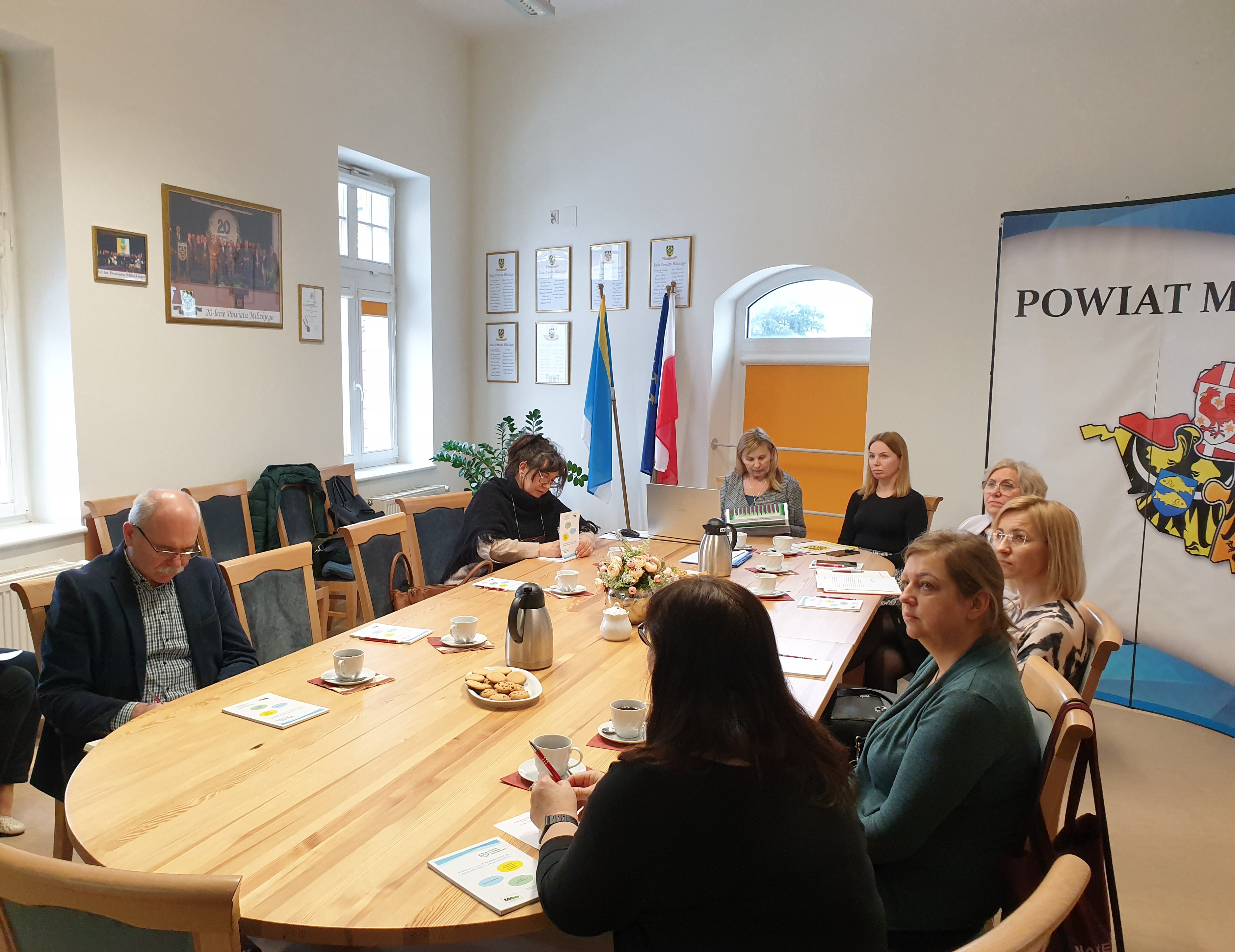 Dyrekcja Powiatowego Urzędu Pracy w Miliczu wraz z członkami Powiatowej Rady Rynku Pracy
